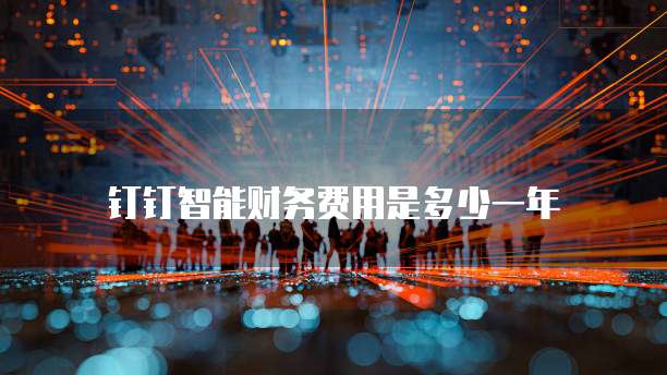 钉钉智能财务费用是多少一年