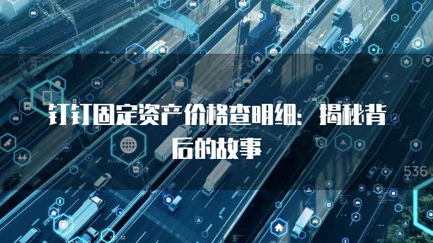 钉钉固定资产价格查明细:揭秘背后的故事