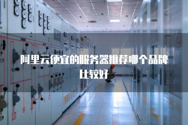 阿里云便宜的服务器推荐哪个品牌比较好