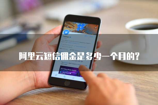 阿里云短信佣金是多少一个月的?