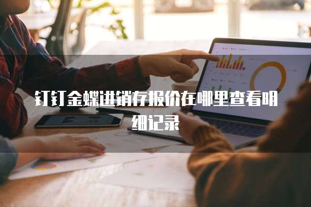钉钉金蝶进销存报价在哪里查看明细记录