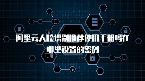 阿里云人脸识别推荐使用手册吗在哪里设置的密码