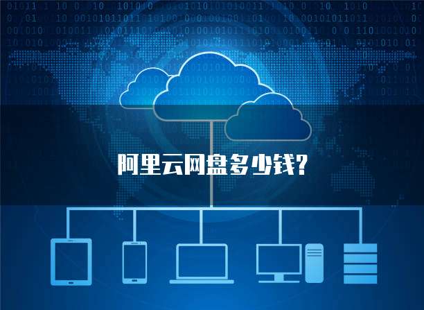 阿里云网盘多少钱?