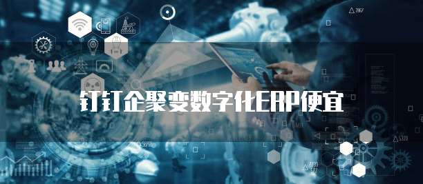 钉钉企聚变数字化ERP便宜