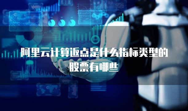 阿里云计算返点是什么指标类型的股票有哪些