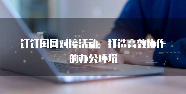 钉钉国网对接活动:打造高效协作的办公环境