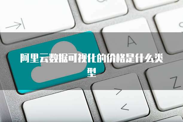 阿里云数据可视化的价格是什么类型