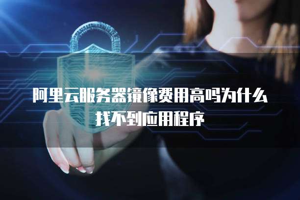 阿里云服务器镜像费用高吗为什么找不到应用程序
