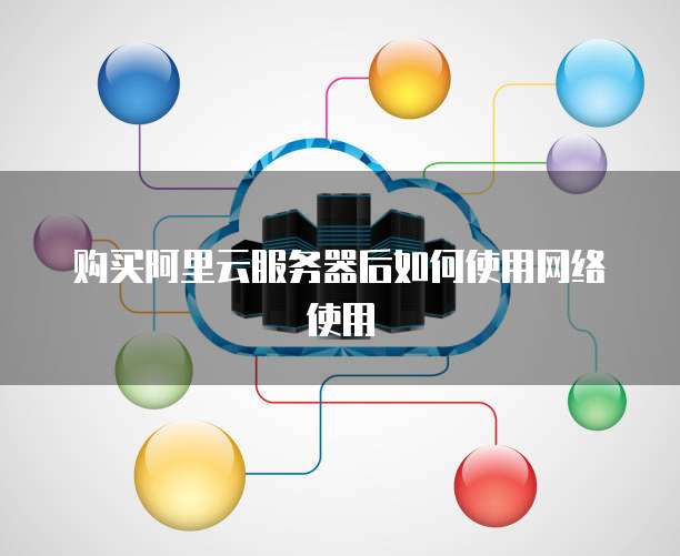 购买阿里云服务器后如何使用网络使用