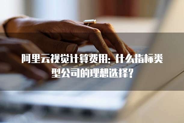 阿里云视觉计算费用: 什么指标类型公司的理想选择?