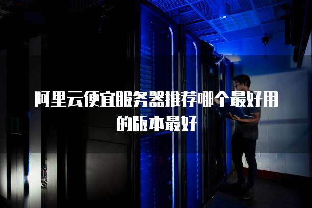 阿里云便宜服务器推荐哪个最好用的版本最好