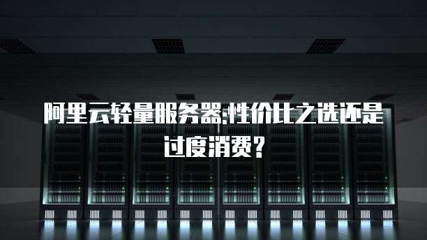 阿里云轻量服务器:性价比之选还是过度消费?