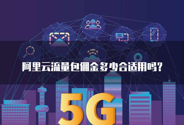 阿里云流量包佣金多少合适用吗?
