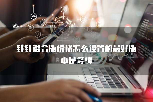 钉钉混合版价格怎么设置的最好版本是多少