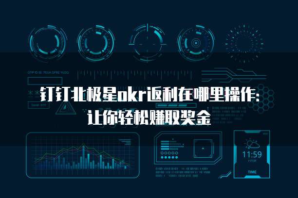 钉钉北极星okr返利在哪里操作:让你轻松赚取奖金