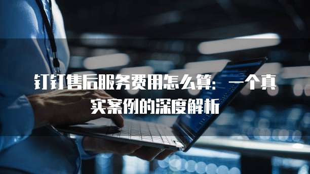 钉钉售后服务费用怎么算:一个真实案例的深度解析