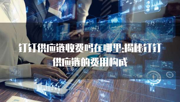 钉钉供应链收费吗在哪里:揭秘钉钉供应链的费用构成