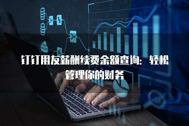 钉钉用友薪酬续费余额查询:轻松管理你的财务