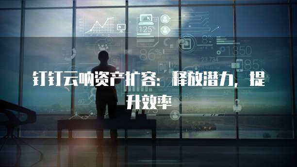钉钉云呐资产扩容:释放潜力,提升效率