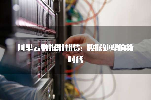 阿里云数据湖租赁: 数据处理的新时代
