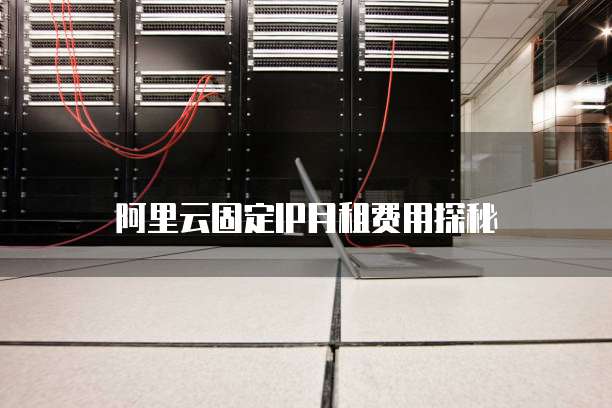 阿里云固定IP月租费用探秘
