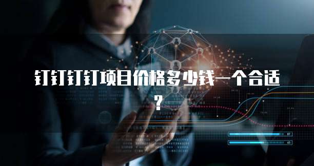 钉钉钉钉项目价格多少钱一个合适？