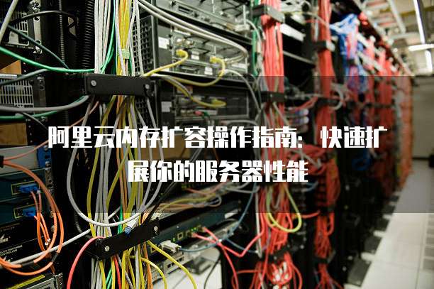 阿里云内存扩容操作指南:快速扩展你的服务器性能
