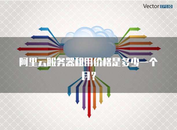 阿里云服务器租用价格是多少一个月?