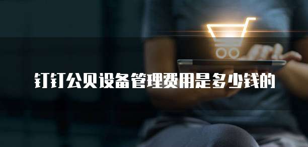 钉钉公贝设备管理费用是多少钱的
