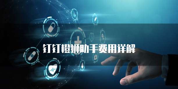 钉钉橙狮助手费用详解