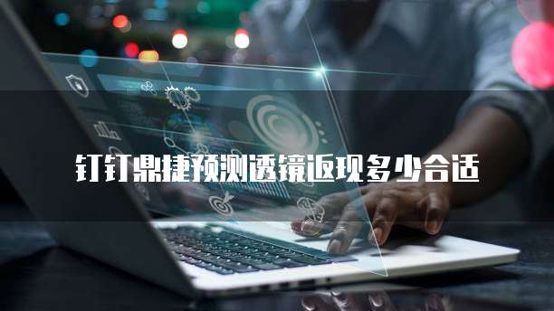 钉钉鼎捷预测透镜返现多少合适