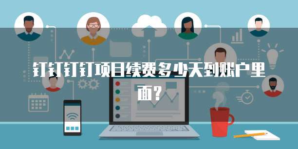 钉钉钉钉项目续费多少天到账户里面?