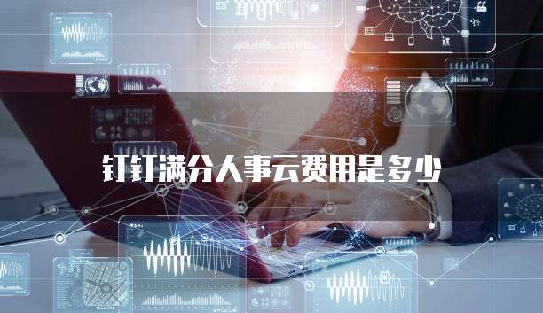 钉钉满分人事云费用是多少