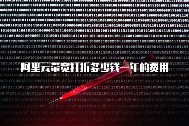 阿里云带宽打折多少钱一年的费用