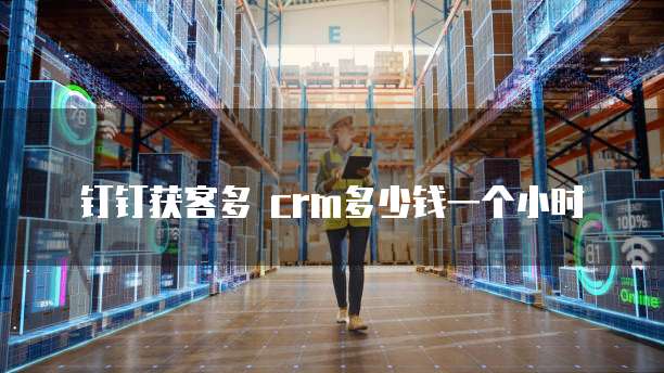 钉钉获客多 crm多少钱一个小时