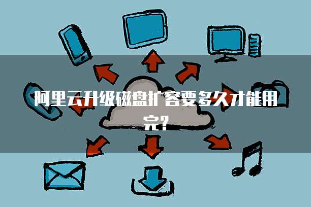 阿里云升级磁盘扩容要多久才能用完？