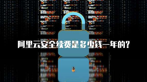 阿里云安全续费是多少钱一年的?