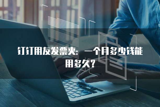 钉钉用友发票夹:一个月多少钱能用多久?