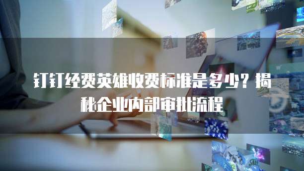 钉钉经费英雄收费标准是多少?揭秘企业内部审批流程