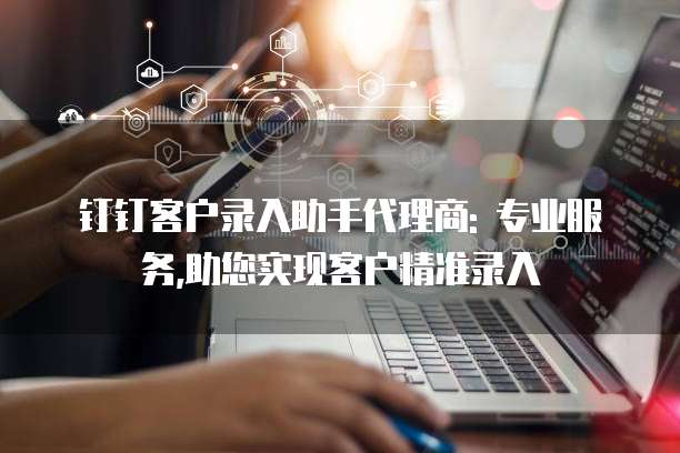 钉钉客户录入助手代理商: 专业服务,助您实现客户精准录入