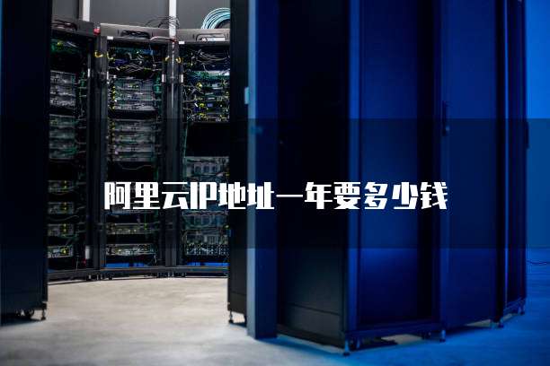 阿里云IP地址一年要多少钱