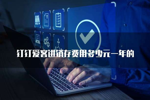 钉钉爱客进销存费用多少元一年的