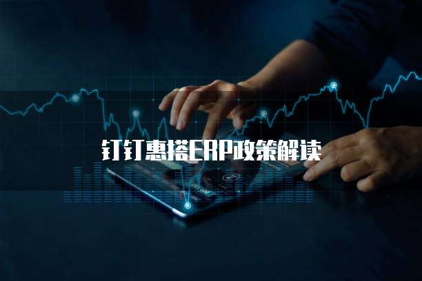 钉钉惠搭ERP政策解读