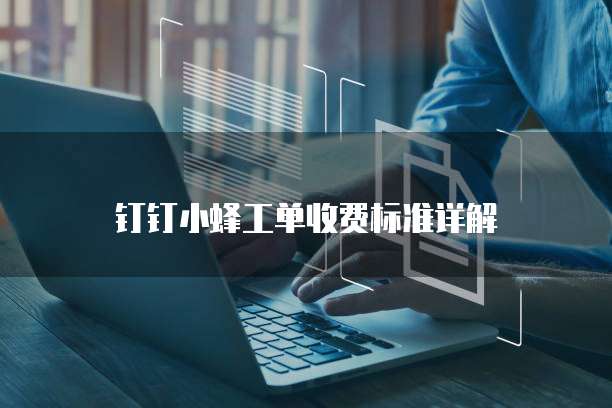 钉钉小蜂工单收费标准详解