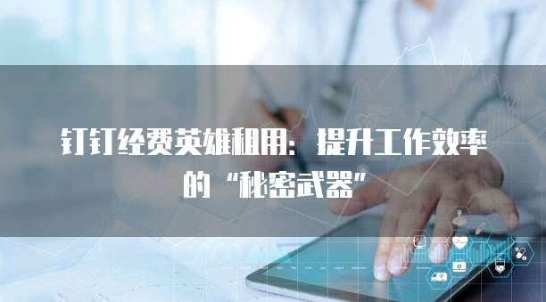 钉钉经费英雄租用:提升工作效率的“秘密武器”