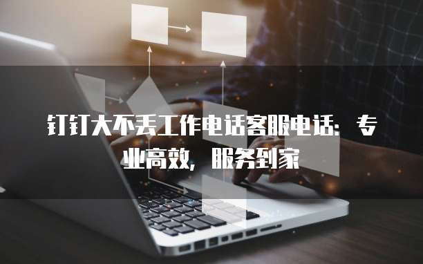 钉钉大不丢工作电话客服电话:专业高效,服务到家