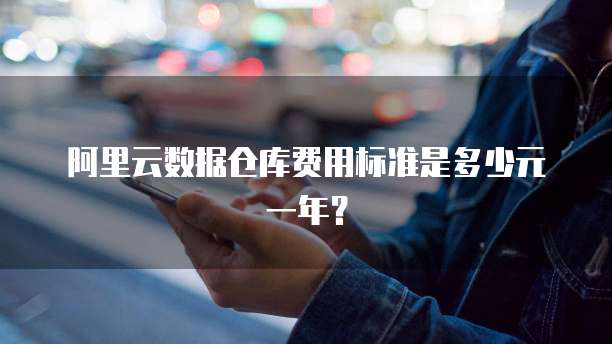 阿里云数据仓库费用标准是多少元一年？