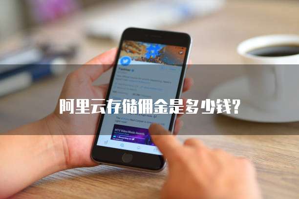 阿里云存储佣金是多少钱?