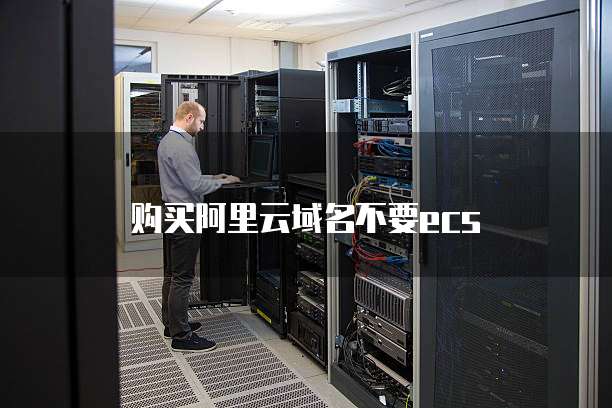 购买阿里云域名不要ecs