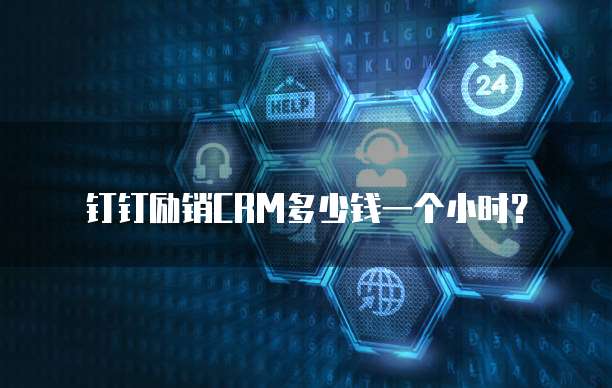 钉钉励销CRM多少钱一个小时?
